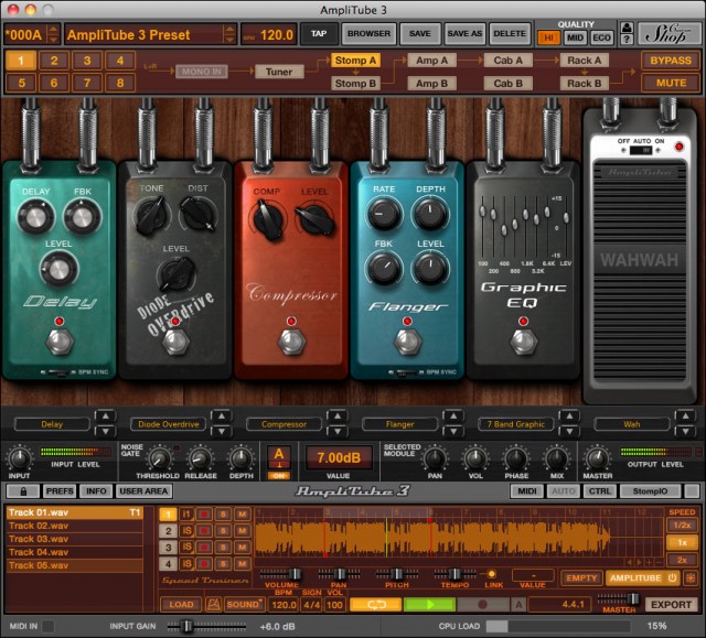 Best Guitar Software - Amplitube 3 review