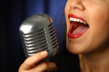 Take singing lessons to learn how to become a backup singer