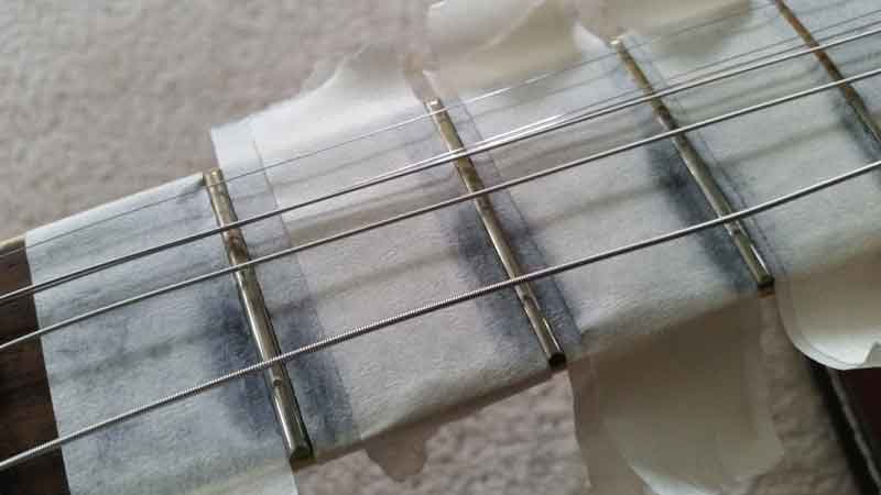 how-to-polish-guitar-frets-mask-frets-02