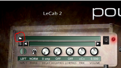 Guitar Impulses: load impulse responses