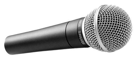 Best live vocal microphones: Shure SM58